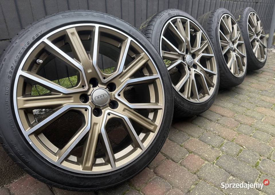 19 Audi A4 felgi koła komplet 5x112 ET40 8J Lubasz