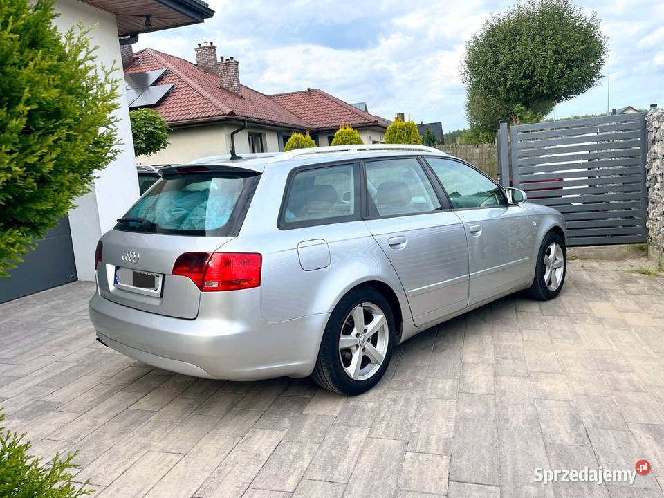 Audi A4 1 właściciel Automat Nowe opłaty Zamiana srebrny łódzkie Rawa Mazowiecka