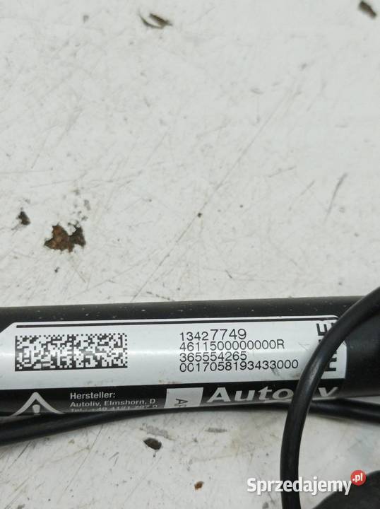 ZAPINKA PASA BEZPIECZEŃSTWA NAPINACZ FOTELA