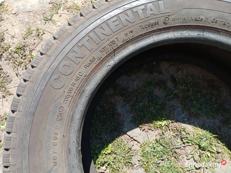 opony letnie CONTINENTAL VANCO 20565R16C