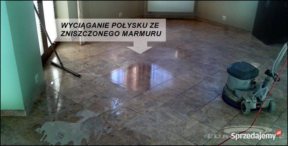 Czyszczenie i polerowanie posadzek marmurowych Usługi