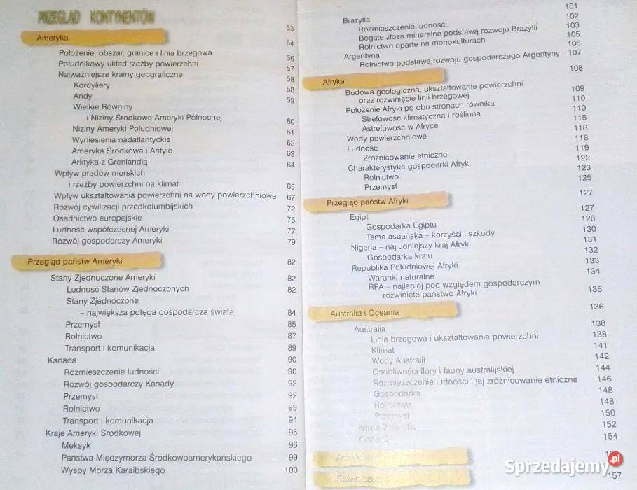 Geografia 6 Podręcznik Halina Powęska Rok wydania 1997 Chełm