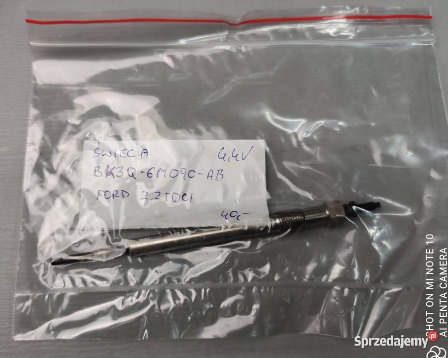 świeca żarowa ford 22 TDCI 44V BK3Q6M090AB osobowe Suchedniów