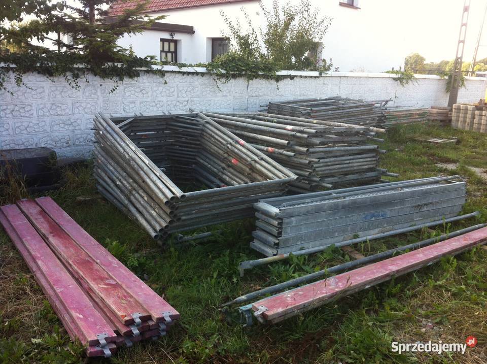 Rusztowanie elewacyjne 3187 m2 używane 514x62 m Stare Siołkowice sprzedam