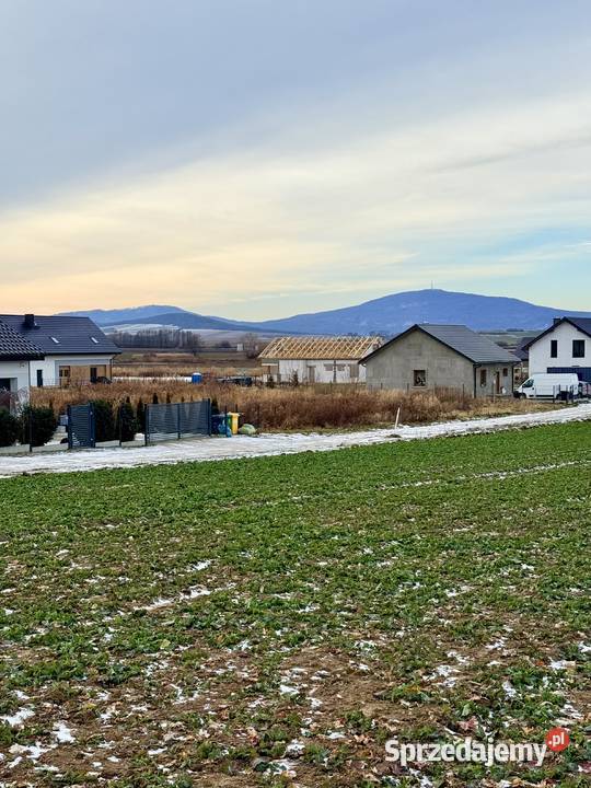 2 działki 920m2 Pełne Media Kanalizacja Malinowa Jordanów Śląski