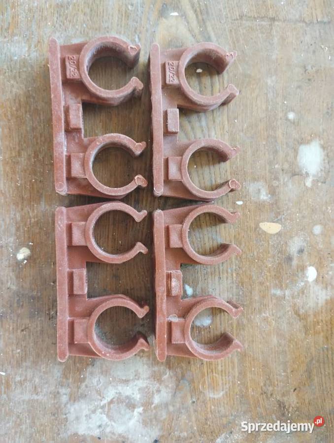 Uchwyt do rur miedzianych podwójnych Pozostałe Kamienica Polska