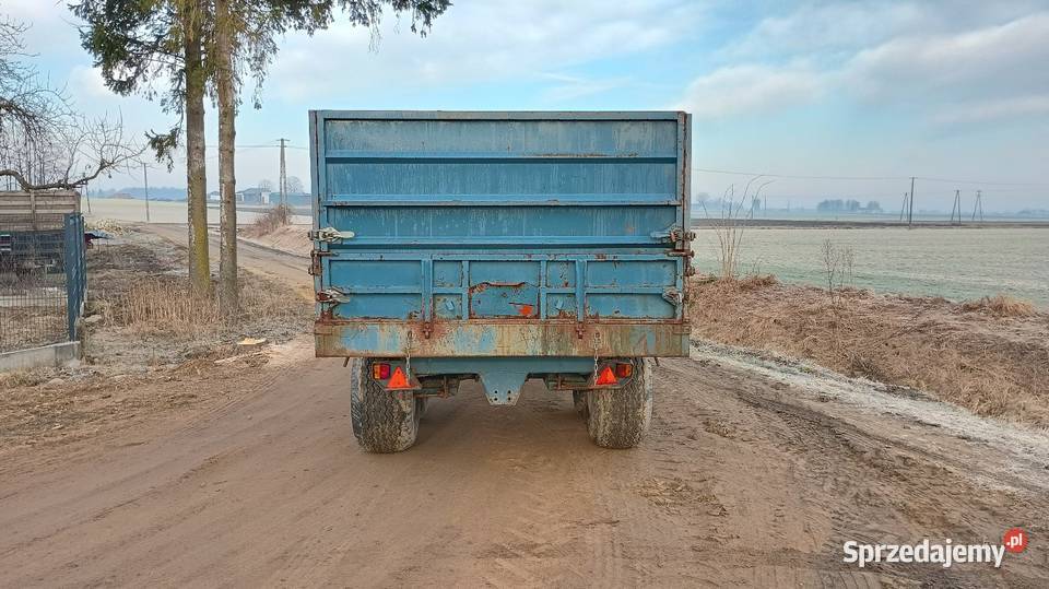 Przyczepa wywrotka 10t tandem mazowieckie Przasnysz sprzedam