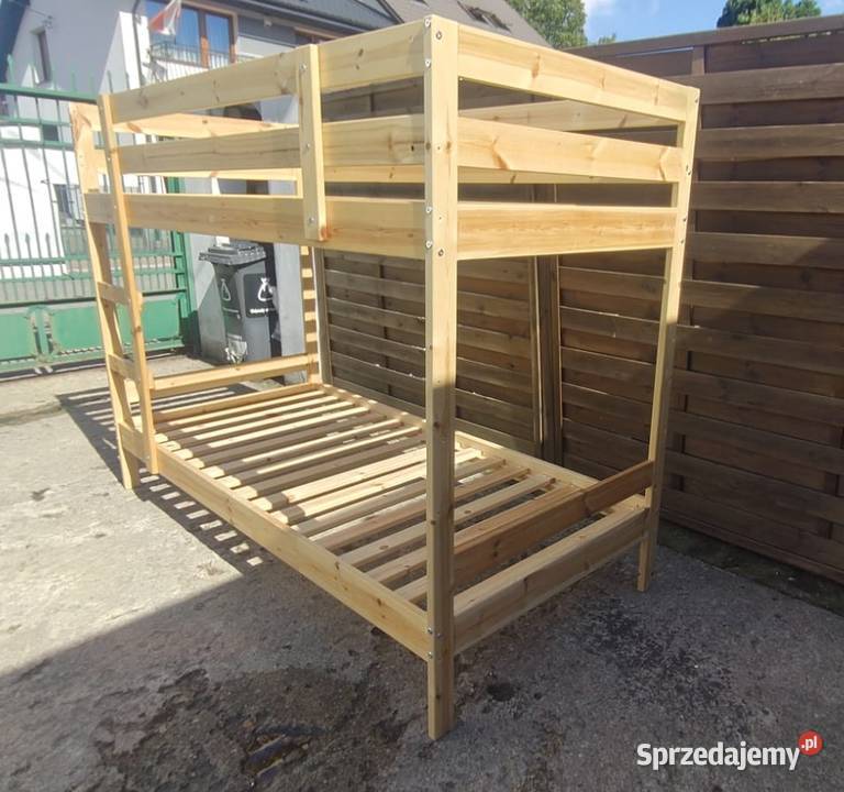 Łóżko IKEA Mydal 90x200 piętrowe sosnowe Warszawa