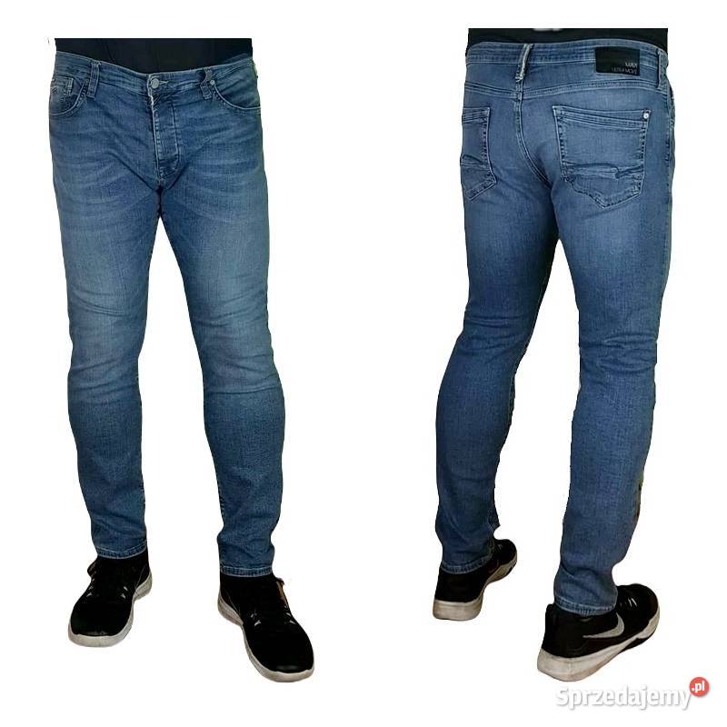 Męskie jeansy Mavi Yves Slim Skinny niebieski śląskie Tarnowskie Góry