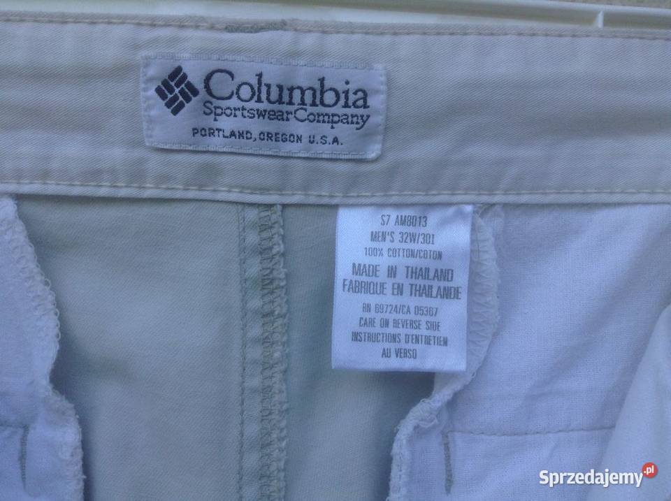 Spodnie męskie 100 baw W32L30 COLUMBIA Opole