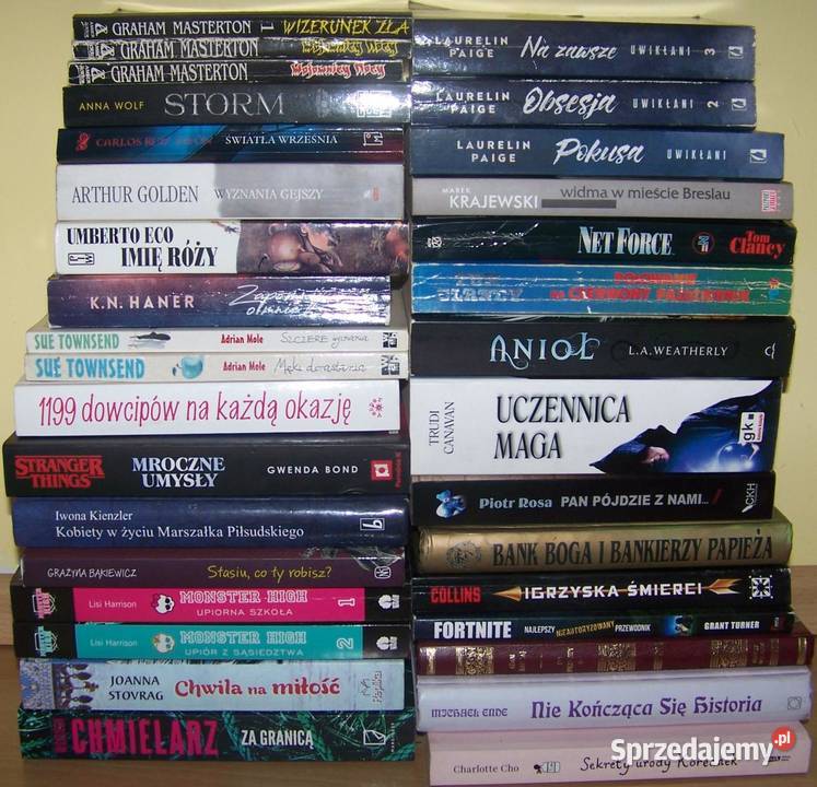 74 różne książki Szczecin