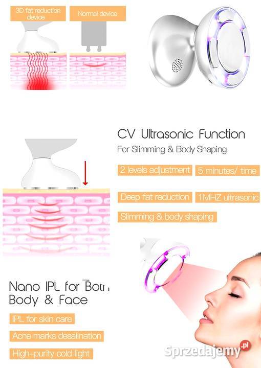 Urządzenie ultradźwiękowe do odchudzania ciała mazowieckie