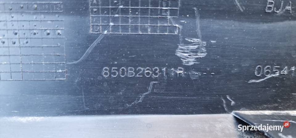 RENAULT CLIO V DOKŁADKA ZDERZAKA TYŁ PDC SPOILER osobowe Bieleń