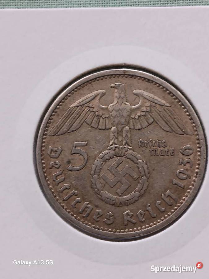 5 Marek Niemcy 1936 rPaul von Hindenburg men A 2 Konin