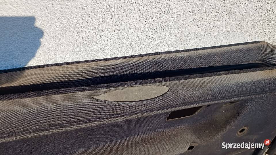 Boczki VW Golf MK2 3d Czarne materiał plastik Chojnice