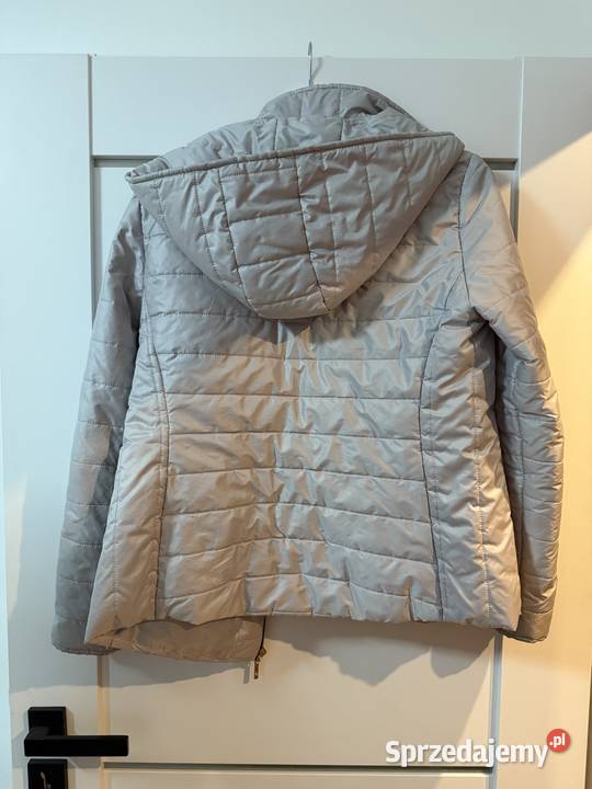 Szarasrebrna kurtka Olimp Rozmiar 42 Lekka na Rybnik