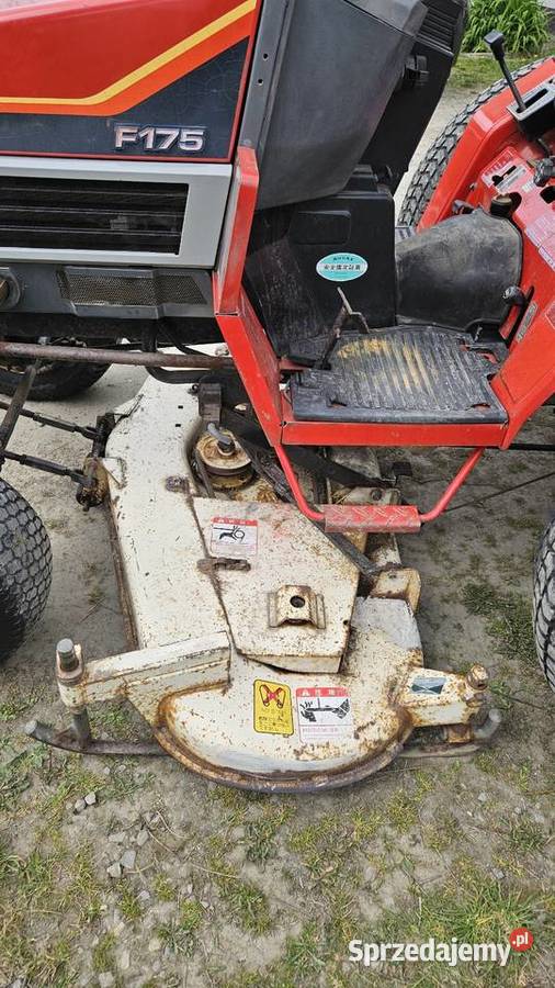 Traktorek Kosiarka Yanmar F175 4x4 Skrzynia biegów Manualna Ropa