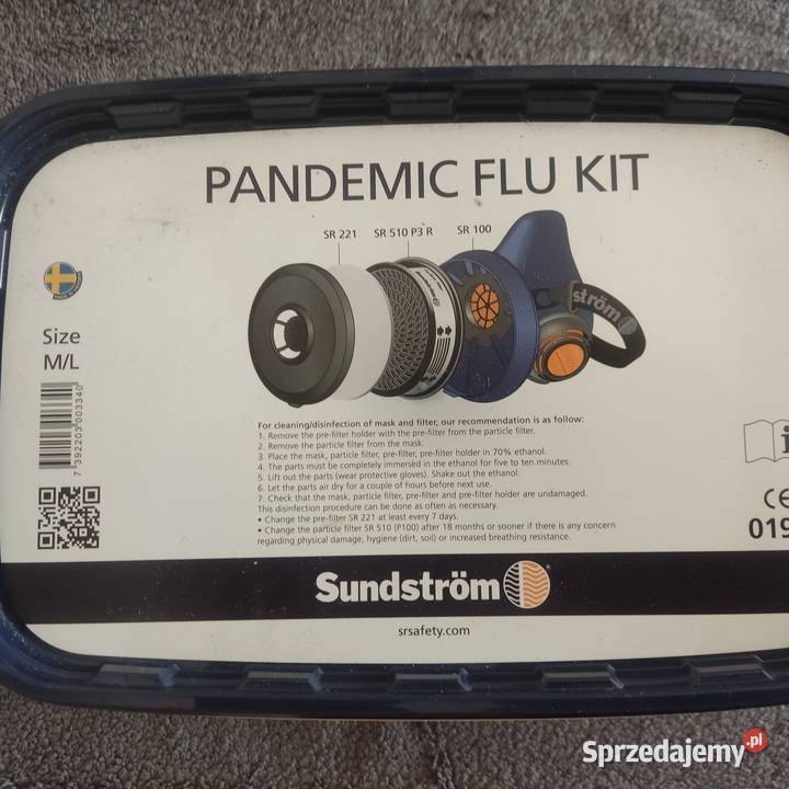 Maska SUNDSTROM Pandemic FLU KIT Kolbuszowa sprzedam