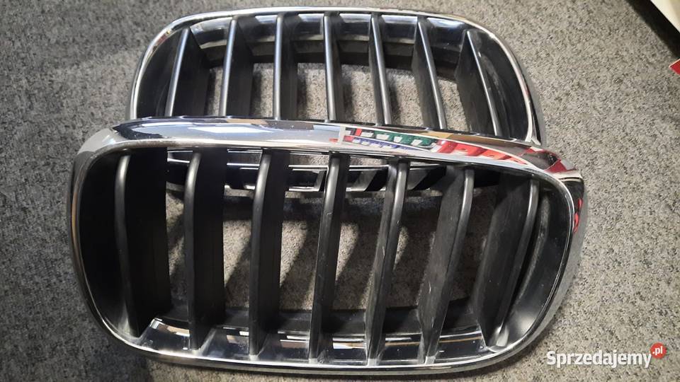 Grill atrapa nerki BMW X5 oryginał L i P Żodyń sprzedam