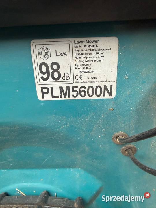 kosiarka Makita PLM5600N z napędem sprzedam