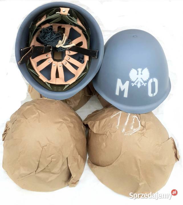 KASK kaski WZ 6775 Milicja Policja MO Rozmiar D zachodniopomorskie Kołobrzeg