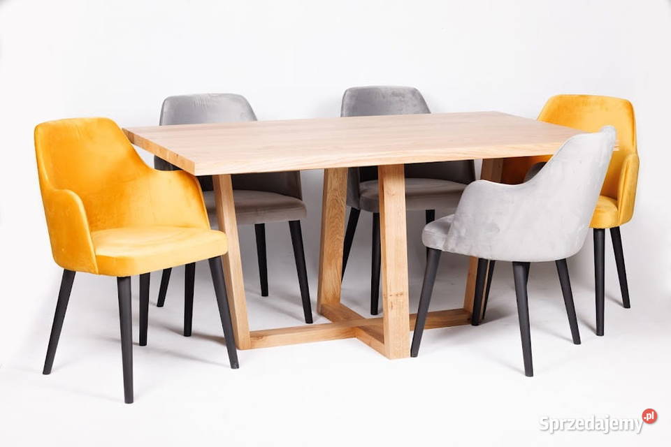 Stół Loftowy TORINO 150200x90 6 krzeseł opolskie Opole