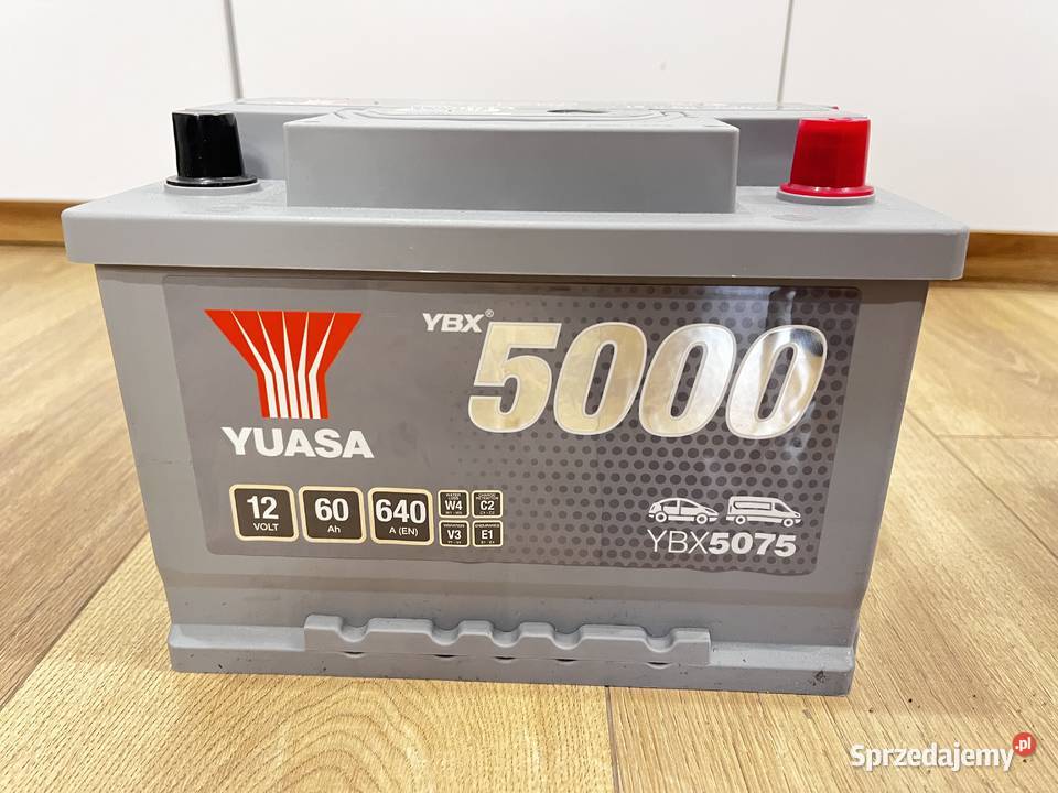 AKUMULATOR ROZRUCHOWY 12 V YUASA 60AH Wrocław