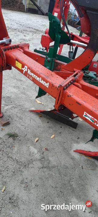 Pług kverneland F 120 3 skibowy resor Borek Wielkopolski