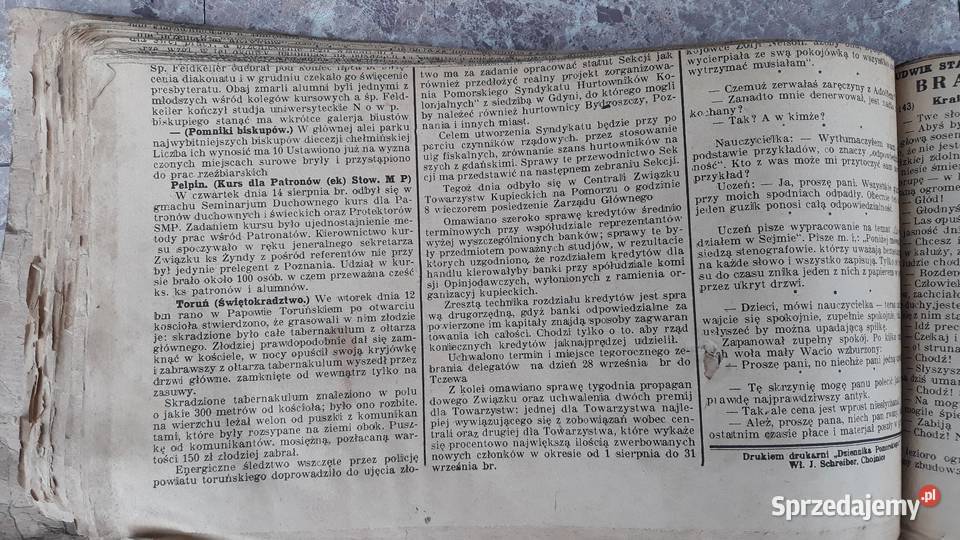 Stasiak Brandenburg wycinki gazet Dziennik Tczew sprzedam