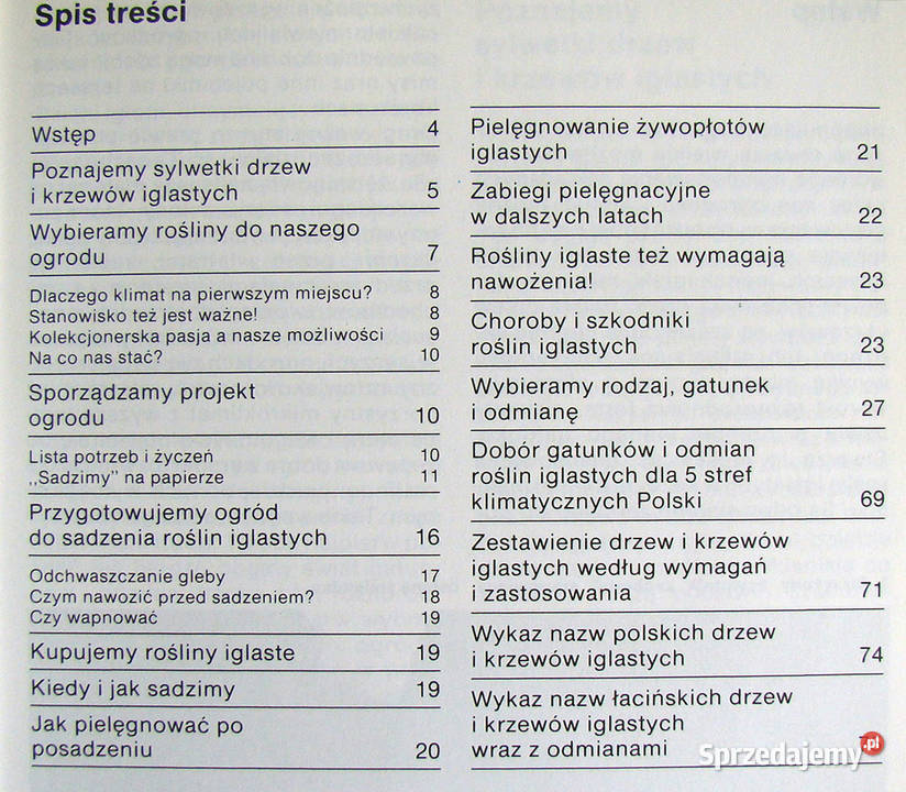 Drzewa i krzewy iglaste w ogrodzie Piotr Muras Limanowa
