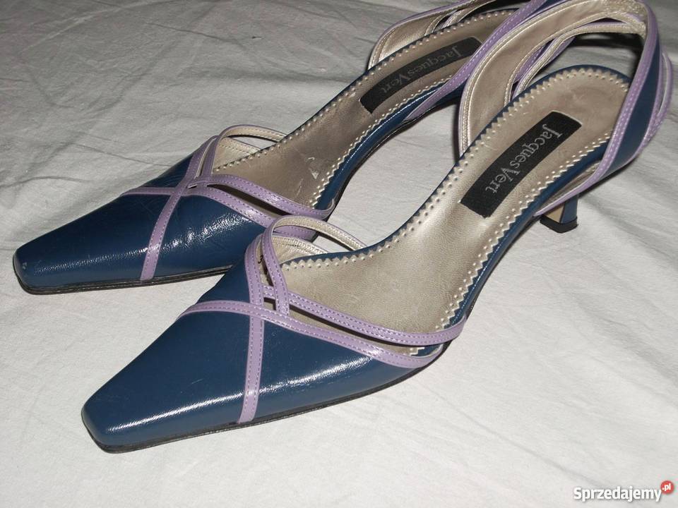Jacques Vert skórzane buciki eleganckie 39 40 Nowy Sącz