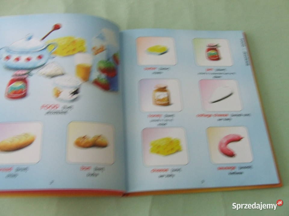Mój pierwszy słownik obrazkowy angielski twarda dolnośląskie
