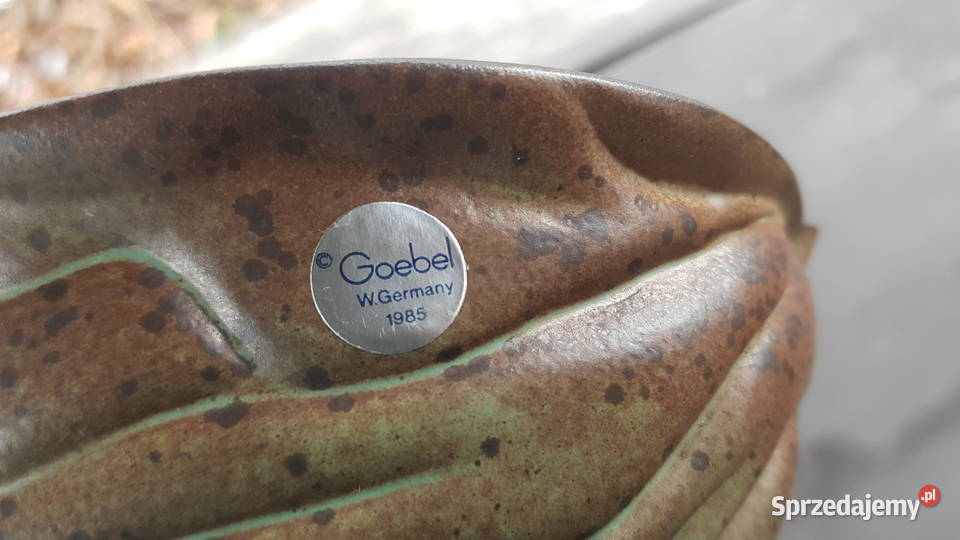 Goebel Ljubisa Miić miseczka orzech Myszków