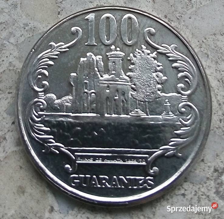 PARAGWAJ 100 GUARANIES 2012 r Numizmatyka Legionowo