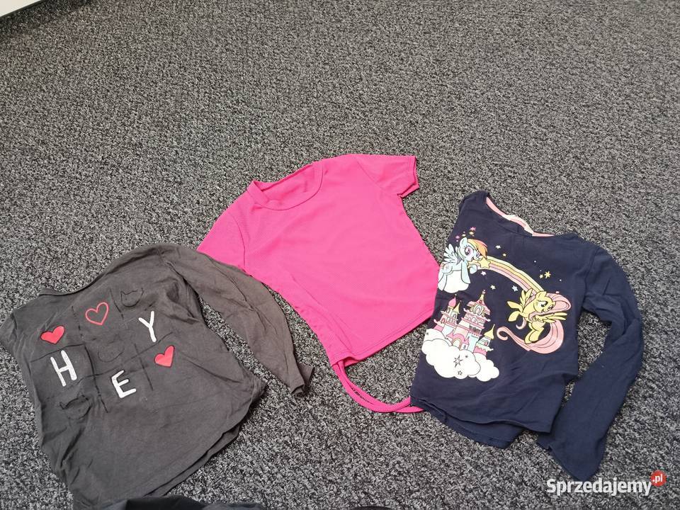 Ubrania dziewczynka 122 128 Poniec