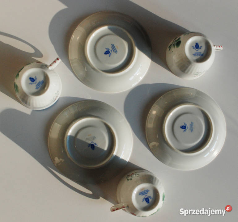 filiżanki Handgemalt Ostfriesland Porcelana i szkło pomorskie Gdynia