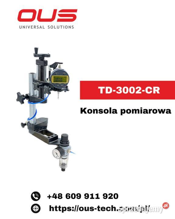 TD3002CR KONSOLA POMIAROWA OUS Warszawa sprzedam