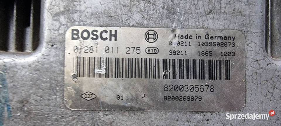 KOMPUTER SILNIKA ECU RENAULT MEGANE II Lipno