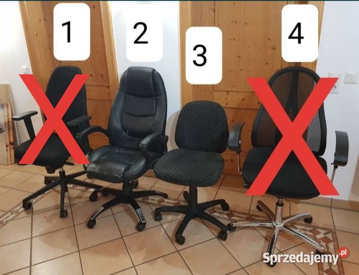 Krzesła biurowe obrotowe OKAZJA Dużo regulacji Fotele i krzesła obrotowe Witkowo