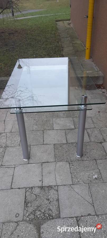stół szklany 95x160 Poznań sprzedam