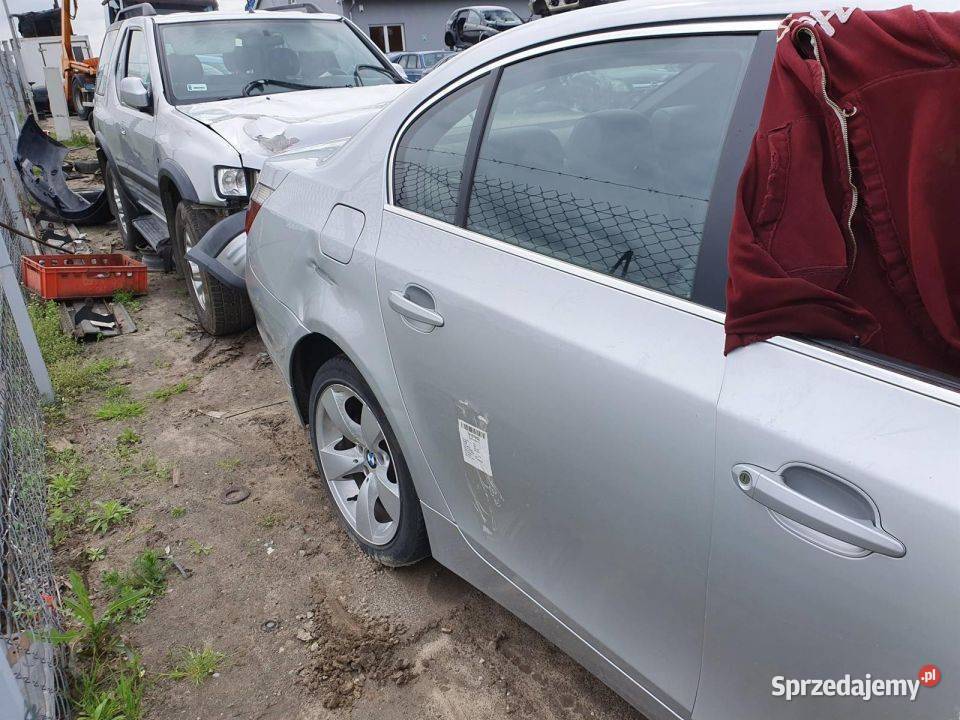 DRZWI PRAWE TYŁ BMW E60 530D TITANSILBER kujawsko-pomorskie
