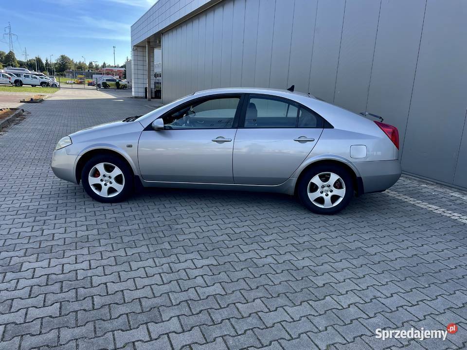 ŚlicznyZadbanyNissanPrimeraP122003r20Benz199Przeb
