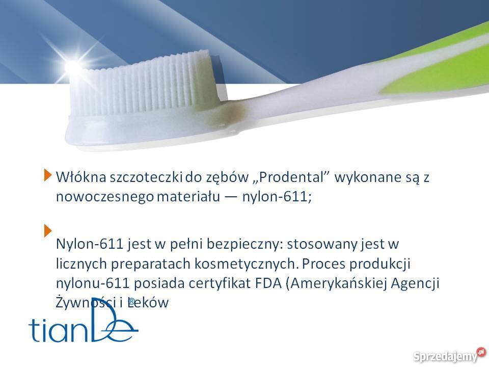 Szczoteczka do zębów Prodental TianDe Kołobrzeg