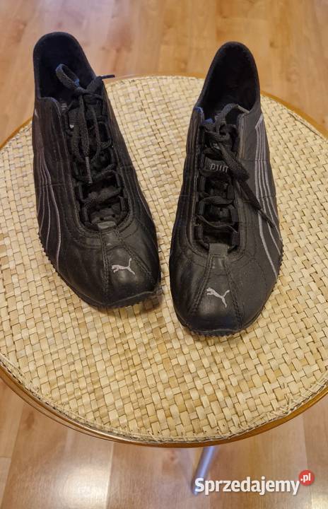 Buty sportowe damskie Puma czarne 39 25 skóra ekologiczna Lublin sprzedam
