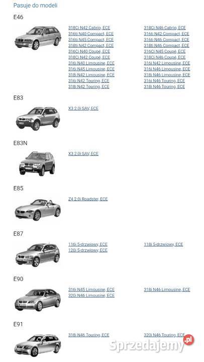 Wtryski BMW różne modele e46 e90 e91 itp Wrocław