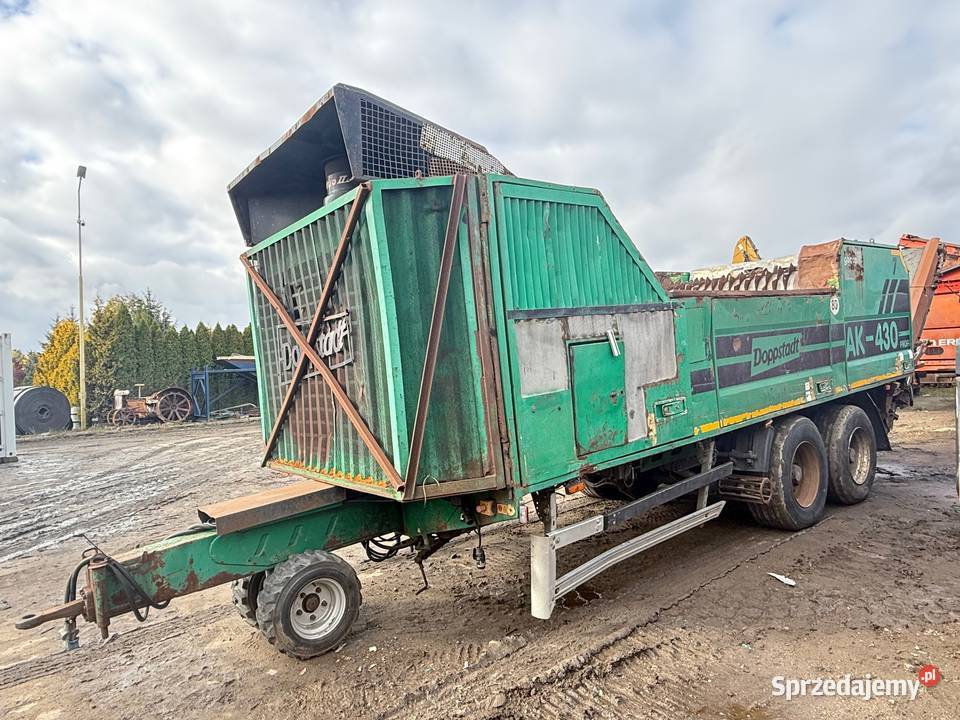 Doppstadt AK430 Mobilny rozdrabniacz Shredder Rok produkcji 2010 Maszyny budowlane Kołodziejewo