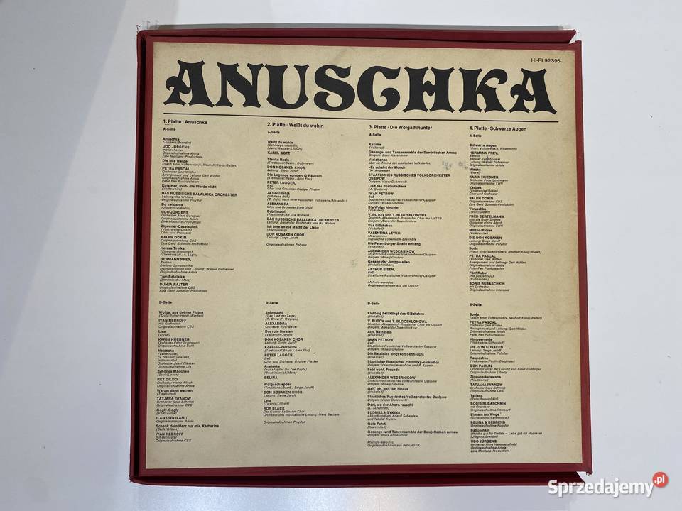 Winyl Various Anuschka Wrocław