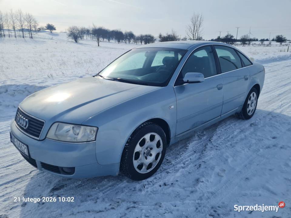 AUDI A6 ładna długie opłaty 2003r Samochody osobowe Grajewo sprzedam