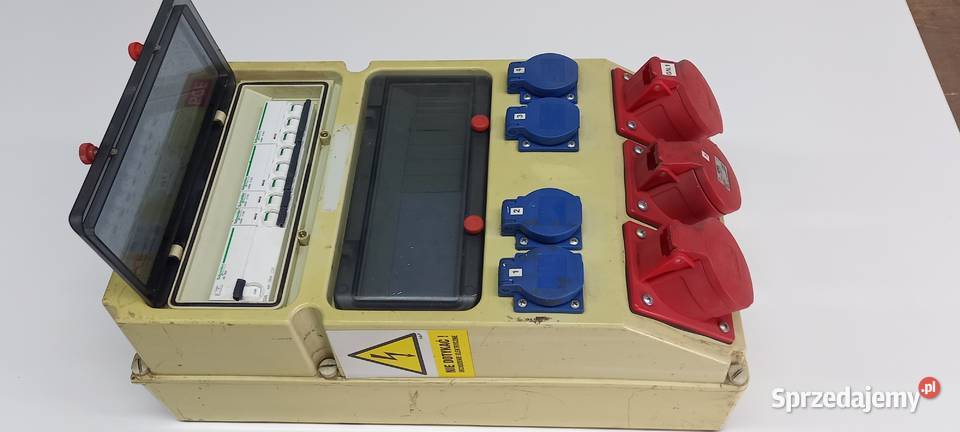 rozdzielnica budowlana 2x32 1x16 Błotnica Strzelecka