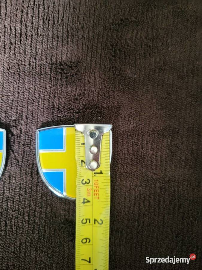 Wmblematy Tarcza Flaga Szwecji 2 Zestaw Emblematy Gliwice sprzedam